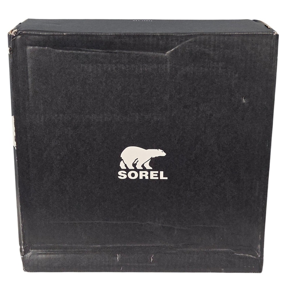 Sorel Joan of Arctic Boots Womens 9 Black Waterproof Winter Snow Faux Fur New - Picture 11 of 12